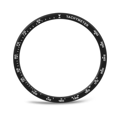 Strap-it Strap-it Samsung Galaxy Watch 4 40mm lunette vitesse (noir)