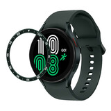 Strap-it Samsung Galaxy Watch 4 44mm lunette temps (noir)