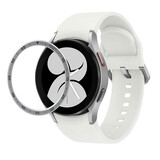 Strap-it Samsung Galaxy Watch 4 44mm lunette temps (argent)