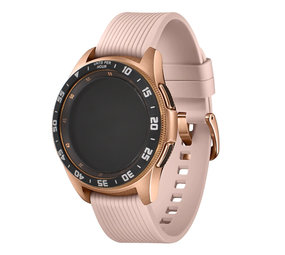 Strap-it Samsung Galaxy Watch 4 Classic 42mm lunette temps (noir)