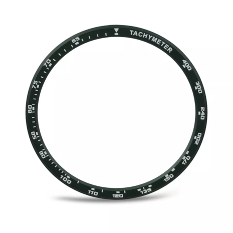 Strap-it Strap-it Samsung Galaxy Watch 4 Classic 42mm lunette vitesse (noir) Strap-it Strap-it Samsung Galaxy Watch 4 Classic 42mm lunette vitesse (noir)