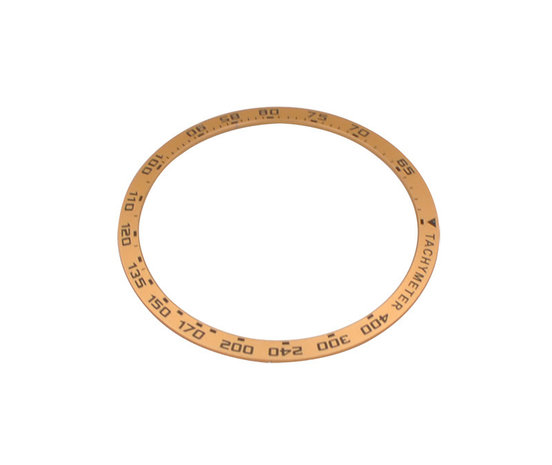 Strap-it Strap-it Samsung Galaxy Watch 4 Classic 42mm lunette vitesse (or rose)