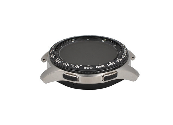 Strap-it Strap-it Samsung Galaxy Watch 4 Classic 46mm lunette vitesse (noir)