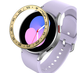 Strap-it Samsung Galaxy Watch 5 40mm lunette temps (or rétro)
