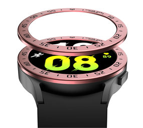 Strap-it Samsung Galaxy Watch 5 44mm lunette temps (rose)