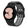 Strap-it Strap-it Bracelet sport carré Samsung Galaxy Watch 4 44mm (noir/gris) Strap-it Strap-it Bracelet sport carré Samsung Galaxy Watch 4 44mm (noir/gris)