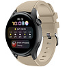 Strap-it Strap-it Bracelet silicone Huawei Watch 3 (Pro) (beige) Strap-it Strap-it Bracelet silicone Huawei Watch 3 (Pro) (beige)