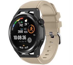 Strap-it Bracelet silicone Huawei Watch GT Runner (beige)