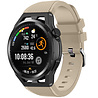 Strap-it Strap-it Bracelet silicone Huawei Watch GT Runner (beige) Strap-it Strap-it Bracelet silicone Huawei Watch GT Runner (beige)