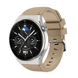 Strap-it Bracelet silicone Huawei Watch GT 3 Pro 46mm (beige)