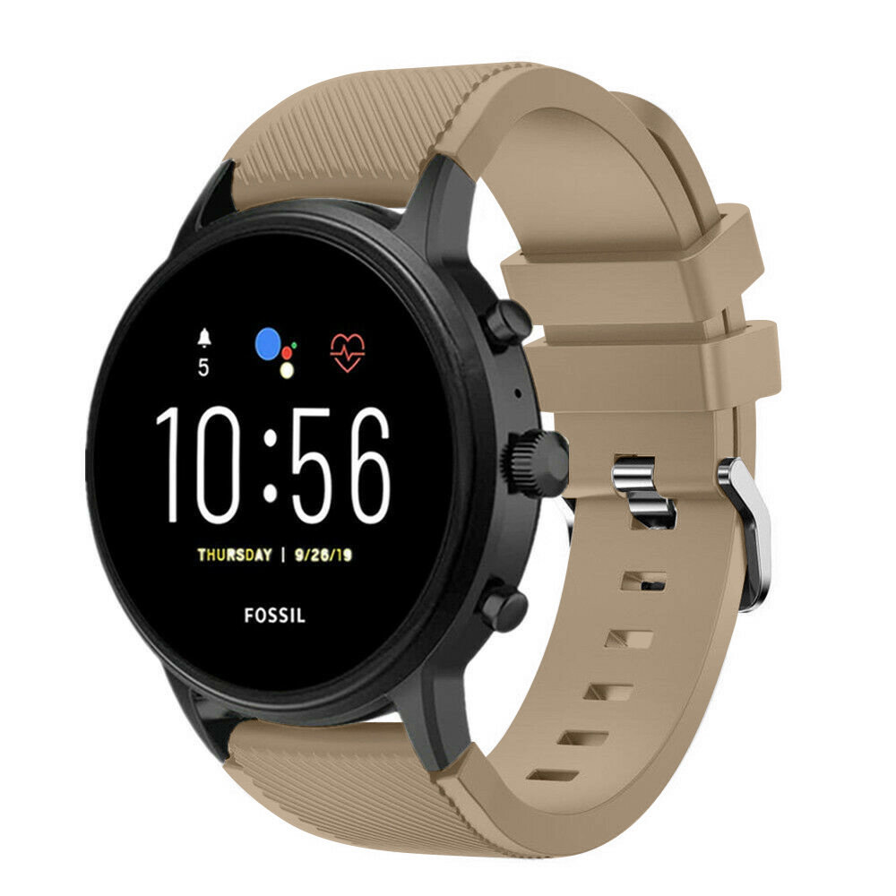Strap-it Strap-it Bracelet silicone Fossil Gen 5 (beige)