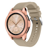 Strap-it Bracelet silicone Samsung Galaxy Watch 42mm (beige)