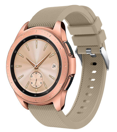 Strap-it Strap-it Bracelet silicone Samsung Galaxy Watch 42mm (beige)