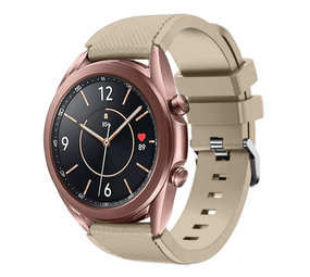 Strap-it Bracelet silicone Samsung Galaxy Watch 3 41mm (beige)