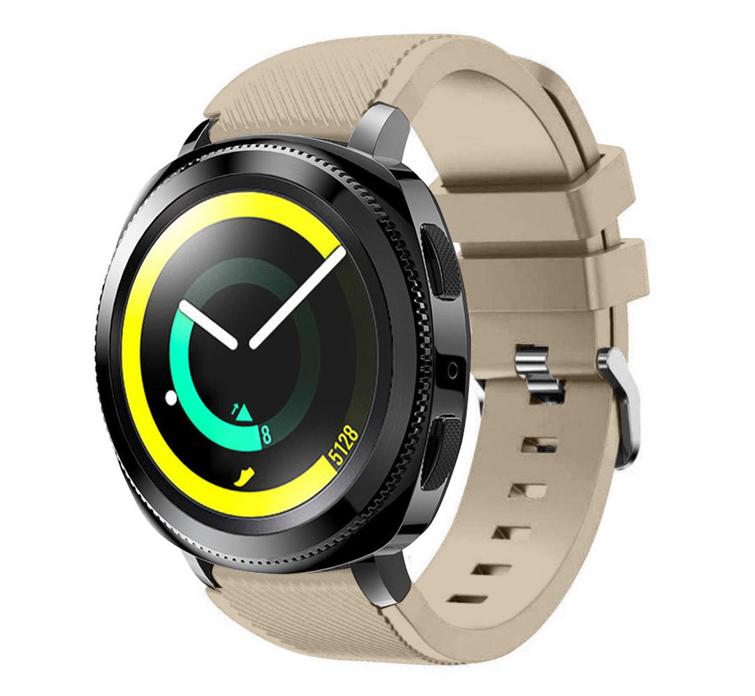 Strap-it Strap-it Bracelet silicone Samsung Gear Sport (beige)