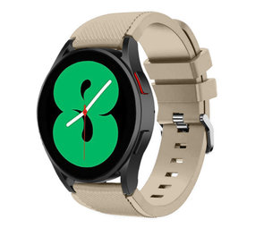 Strap-it Bracelet silicone Samsung Galaxy Watch 4 40mm (beige)
