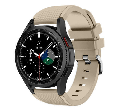 Strap-it Strap-it Bracelet silicone Samsung Galaxy Watch 4 Classic 42mm (beige)
