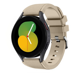 Strap-it Bracelet silicone Samsung Galaxy Watch 5 40mm (beige)
