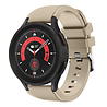 Strap-it Strap-it Bracelet silicone Samsung Galaxy Watch 5 Pro (beige) Strap-it Strap-it Bracelet silicone Samsung Galaxy Watch 5 Pro (beige)