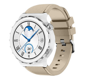 Strap-it Bracelet silicone Huawei Watch GT 3 Pro 43mm (beige)