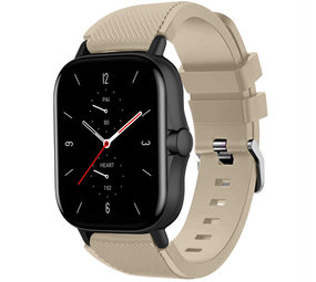Strap-it Bracelet silicone Amazfit GTS 2 (beige)
