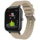 Strap-it Bracelet silicone Xiaomi Amazfit GTS (beige)