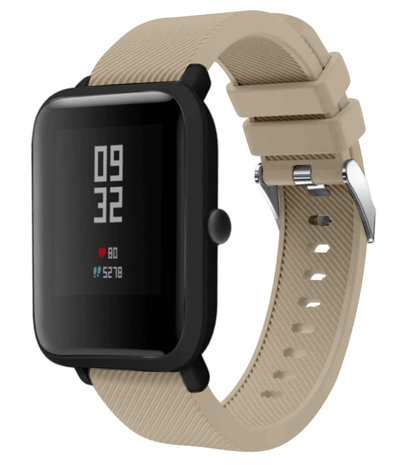 Strap-it Strap-it Bracelet silicone Xiaomi Amazfit Bip (beige)