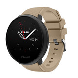 Strap-it Bracelet silicone Polar Ignite 2 (beige)