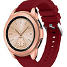 Strap-it Strap-it Bracelet silicone Samsung Galaxy Watch 42mm (bordeaux) Strap-it Strap-it Bracelet silicone Samsung Galaxy Watch 42mm (bordeaux)