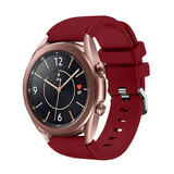 Strap-it Bracelet silicone Samsung Galaxy Watch 3 41mm (bordeaux)