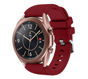 Strap-it Bracelet silicone Samsung Galaxy Watch 3 41mm (bordeaux)
