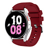 Strap-it Strap-it Bracelet silicone Samsung Galaxy Watch 5 44mm (bordeaux) Strap-it Strap-it Bracelet silicone Samsung Galaxy Watch 5 44mm (bordeaux)