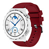 Strap-it Strap-it Bracelet silicone Huawei Watch GT 3 Pro 43mm (bordeaux) Strap-it Strap-it Bracelet silicone Huawei Watch GT 3 Pro 43mm (bordeaux)