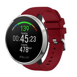 Strap-it Bracelet silicone Polar Ignite (bordeaux)