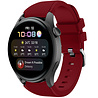 Strap-it Strap-it Bracelet silicone Huawei Watch 3 (Pro) (bordeaux)
