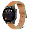 Strap-it Strap-it Bracelet cuir Huawei Watch 3 (Pro) (marron-vert) Strap-it Strap-it Bracelet cuir Huawei Watch 3 (Pro) (marron-vert)