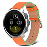 Strap-it Strap-it Bracelet cuir Polar Grit X (orange-vert) Strap-it Strap-it Bracelet cuir Polar Grit X (orange-vert)