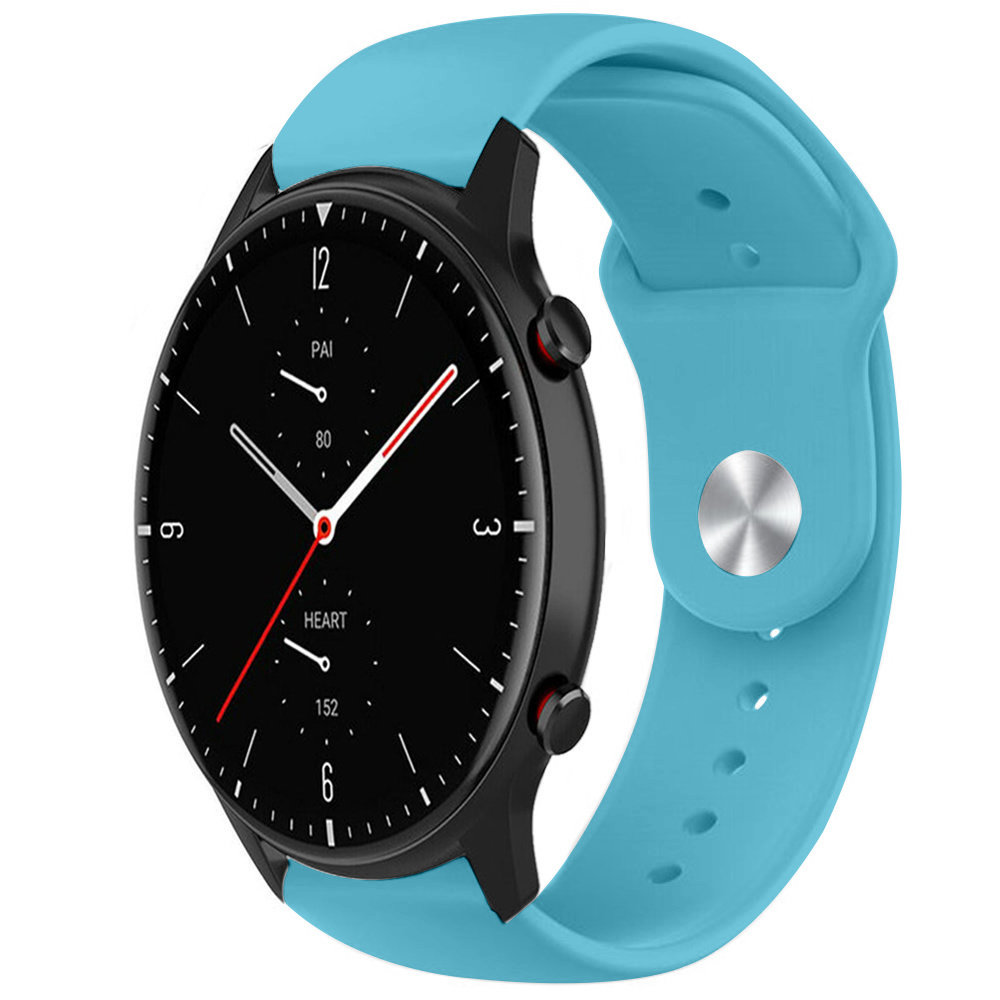 Strap-it Strap-it Bracelet sport Amazfit GTR 2 (bleu clair)