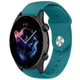 Strap-it Bracelet sport Amazfit GTR 3 (Pro) (vert-bleu)