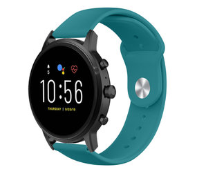 Strap-it Bracelet sport Fossil Gen 5 (vert-bleu)