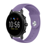 Strap-it Bracelet sport Fossil Gen 5 (violet clair)