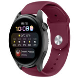 Strap-it Bracelet sport Huawei Watch 3 (Pro) (bordeaux)