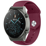 Strap-it Bracelet sport Huawei Watch GT 2 Pro (bordeaux)