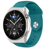 Strap-it Bracelet sport Huawei Watch GT 3 Pro 46mm (vert-bleu)