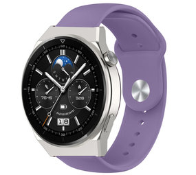 Strap-it Bracelet sport Huawei Watch GT 3 Pro 46mm (violet clair) Strap-it Bracelet sport Huawei Watch GT 3 Pro 46mm (violet clair)