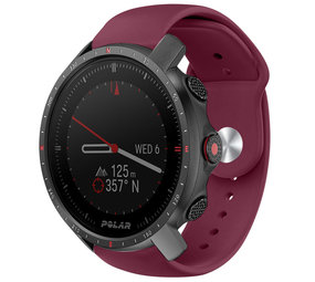 Strap-it Bracelet sport Polar Grit X Pro (bordeaux)