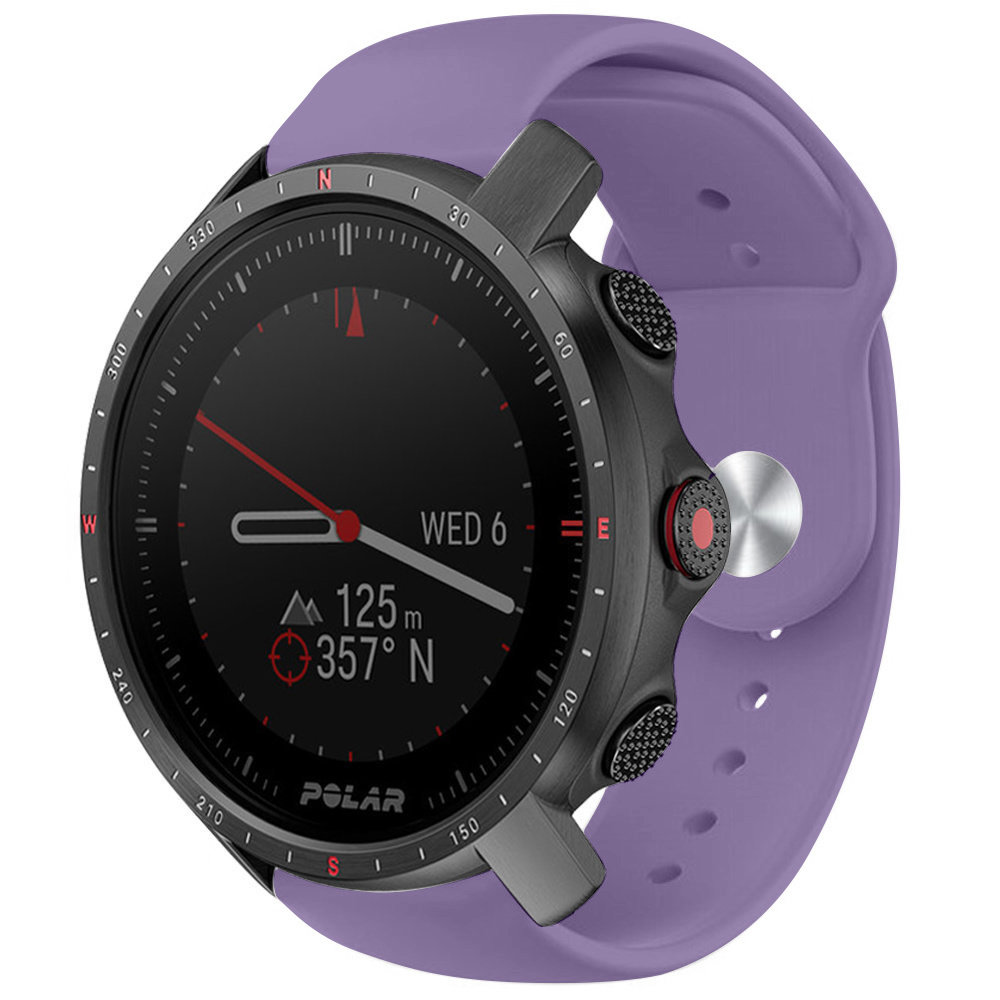 Strap-it Strap-it Bracelet sport Polar Grit X Pro (violet clair)