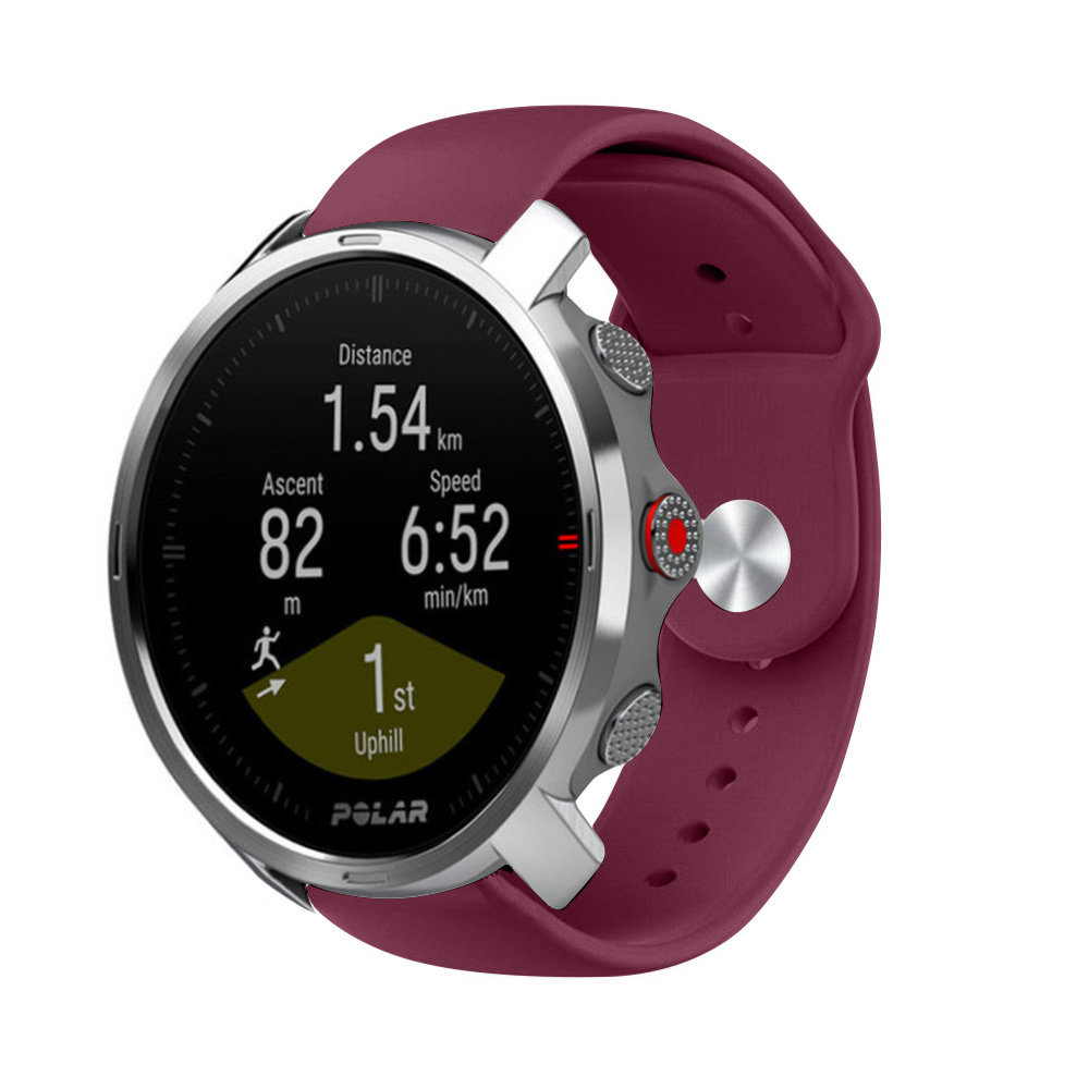 Strap-it Strap-it Bracelet sport Polar Grit X (bordeaux) Strap-it Strap-it Bracelet sport Polar Grit X (bordeaux)