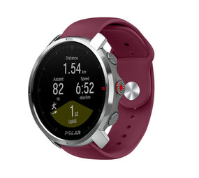 Strap-it Bracelet sport Polar Grit X (bordeaux)