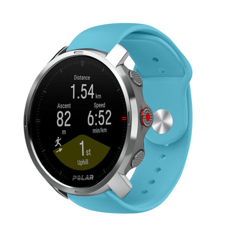 Strap-it Strap-it Bracelet sport Polar Grit X (bleu clair)